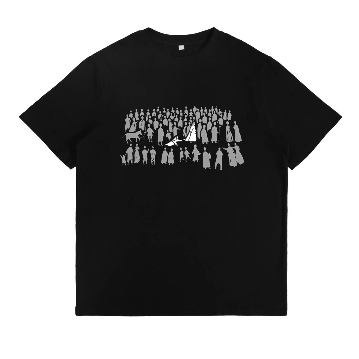 ✝️"By His Wounds We Are Healed" Christian T-Shirt – 🧵100% Cotton Short Sleeve Crew Neck👕 | Unisex Classic Fit Faith Casual Top✨