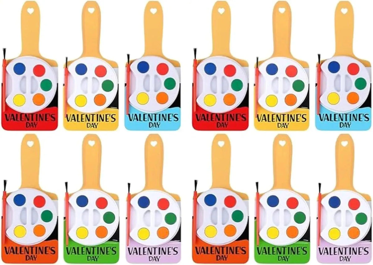 🎉Mini Watercolor Paint Sets For Valentines Day Gifts