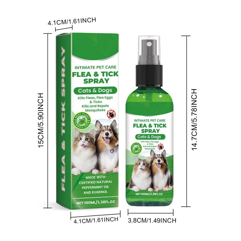 🔥HOT SALE🔥🍃Natural Flea & Tick Foam for Dogs and Cats🐾 Keep Your Beloved Pet Free from Pests