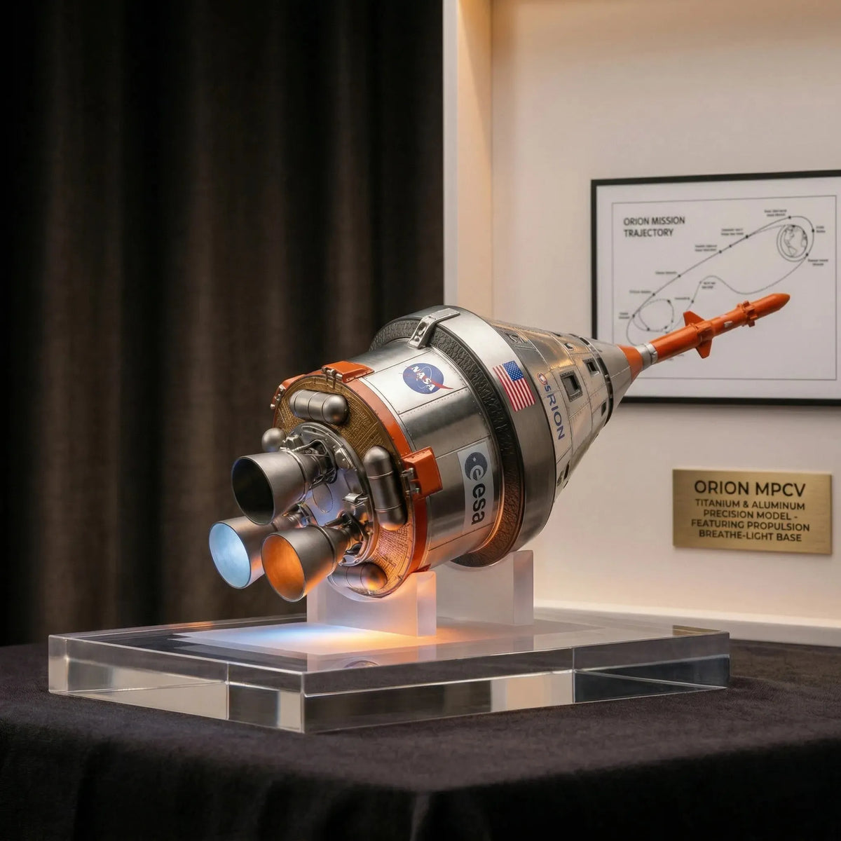 Orion MPCV Precision Model(3*3*8 Inch)