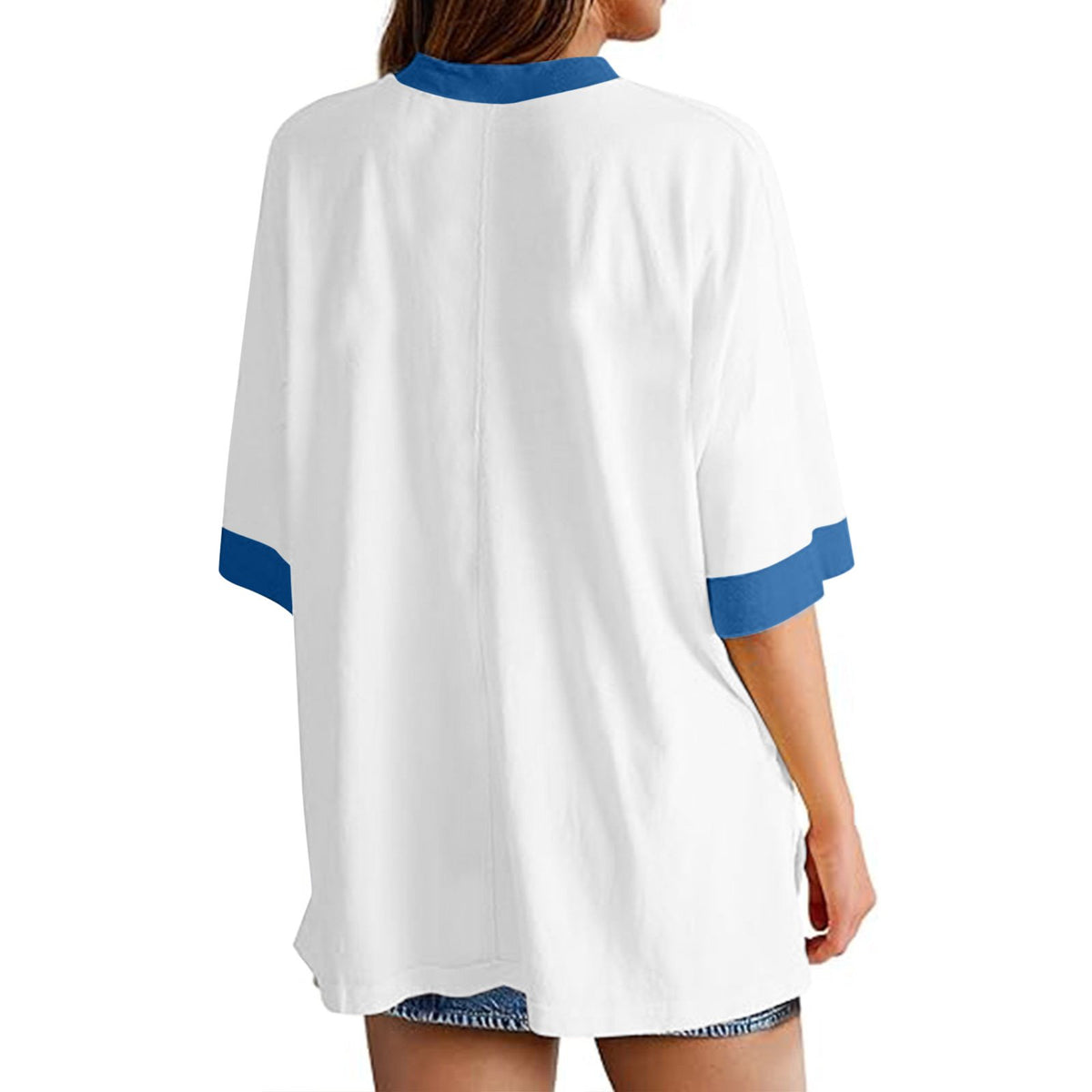 ✨Short-sleeved Color Block T-shirt (Buy 2 Free Shipping)