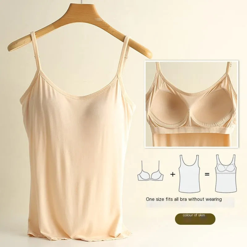2 in 1 Tank Top + Bra