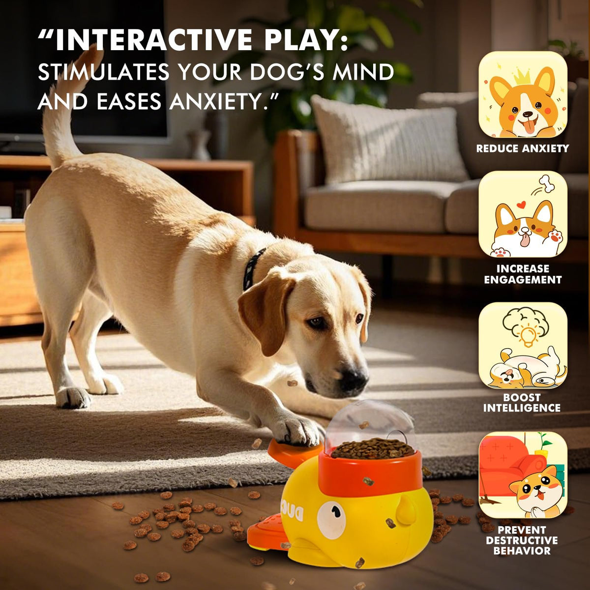 Dog Puzzle Feeder Toy