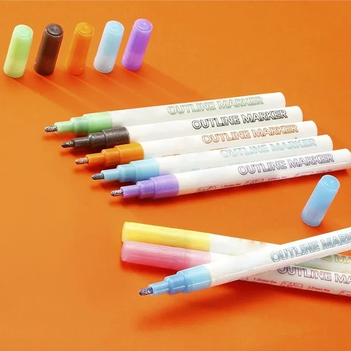 🎁Hot Sale -40% OFF🎁Terrain-hill Outline Marker Set (8 Colors)