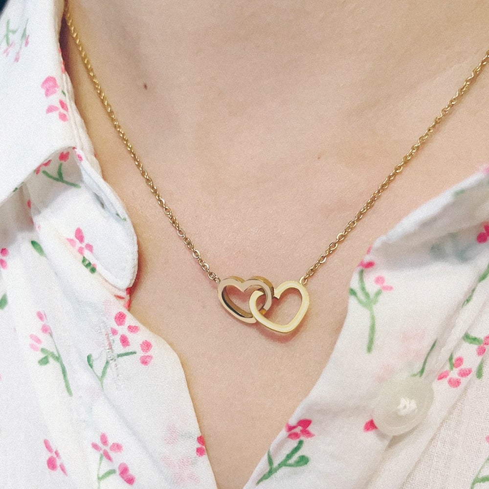 Eternal Rose Box - W/ Engraved Necklace & Simulated Rose.