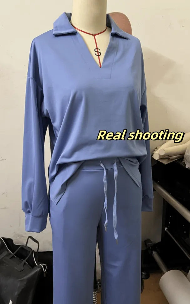 Women's 2 Piece Sets Outfits Casual Long Sleeve Sweatsuits Sets (Buy 2 Sets Free Shipping)