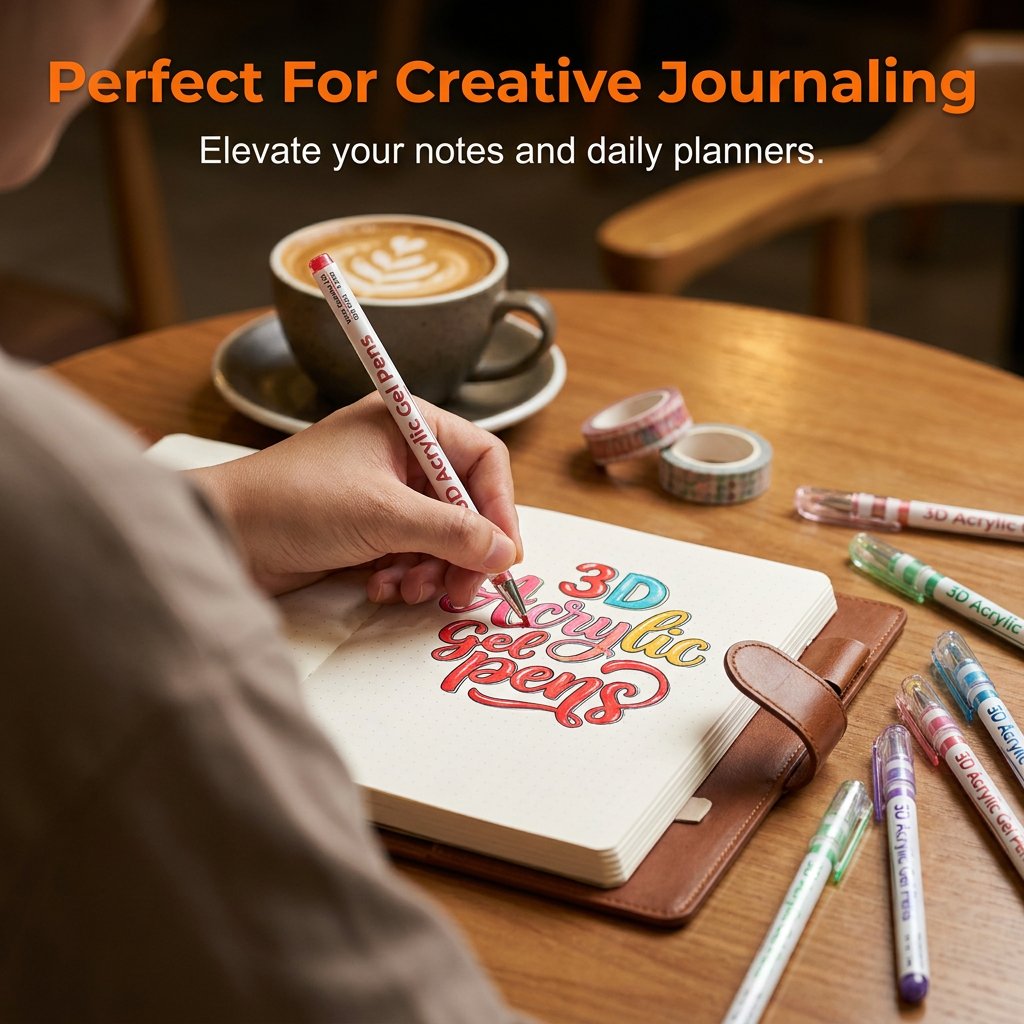 🎉✨Multi-Color Gel Pen Set for Drawing & Coloring