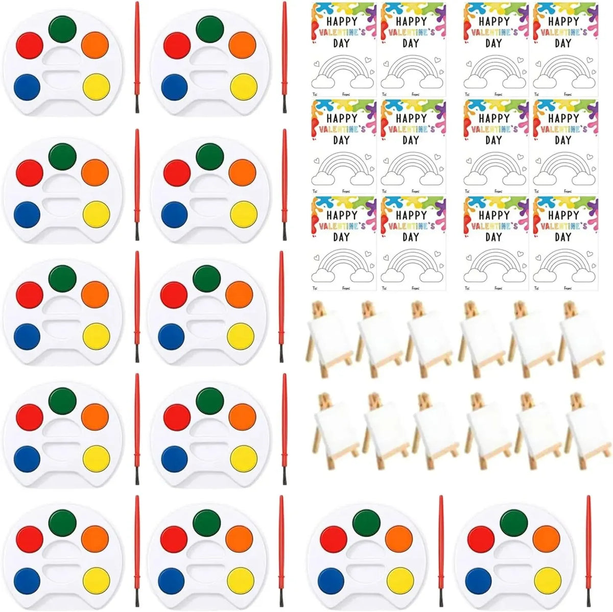 🎉Mini Watercolor Paint Sets For Valentines Day Gifts