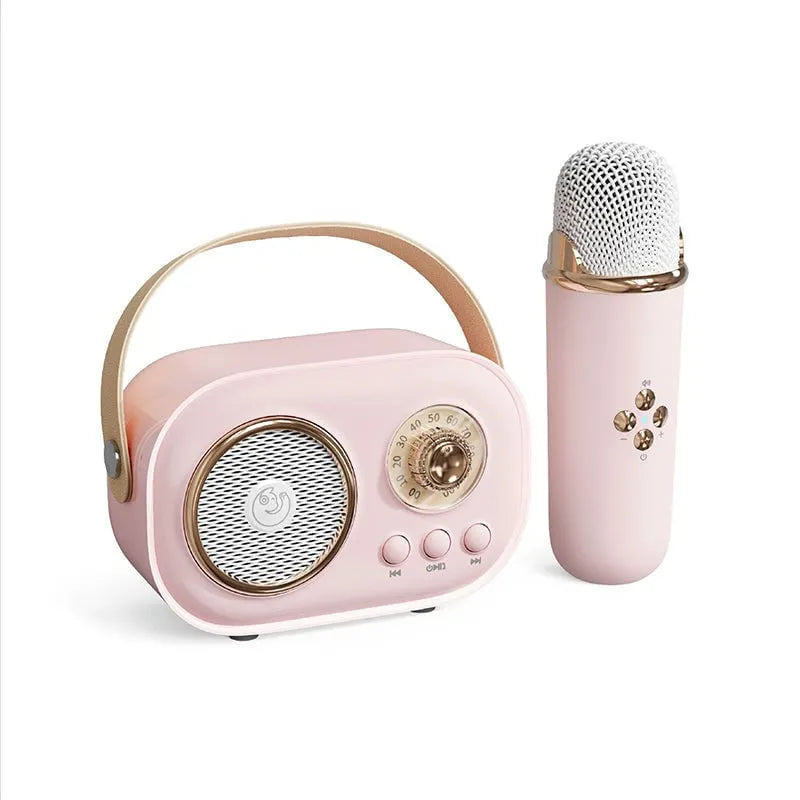 ✨[Official Brand Store]Portable Bluetooth Speaker with Wireless Microphone(🔥Limited Time Discount)