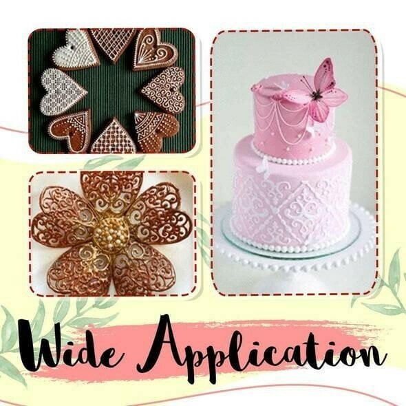 (Early Mother's Day Sale- SAVE 🔥48% OFF🔥) Cake Decoration Stencil