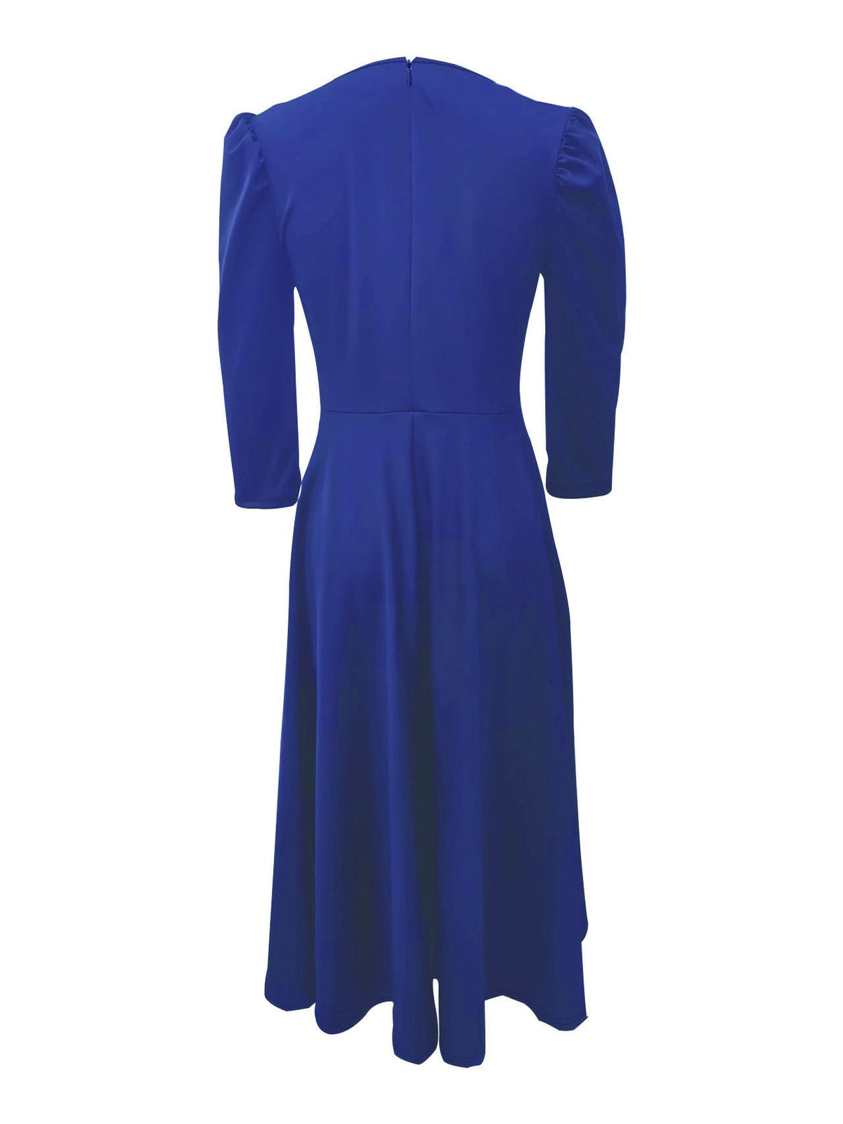 🌸Spring Specials💐 Women's V-Neck Pleated Waist-slimming Midi Dress