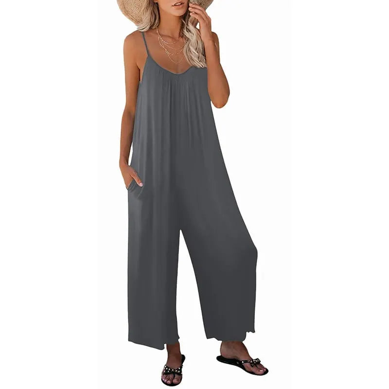 💐HOT SALE 49% OFF💝Ultimate Flowy Jumpsuit with Pockets