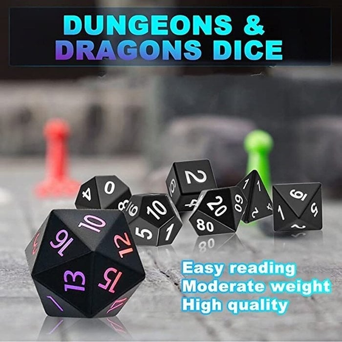 🔥LAST DAY 49% OFF🔥 DND Dice Rechargeable with Charging Box(7 PCS)