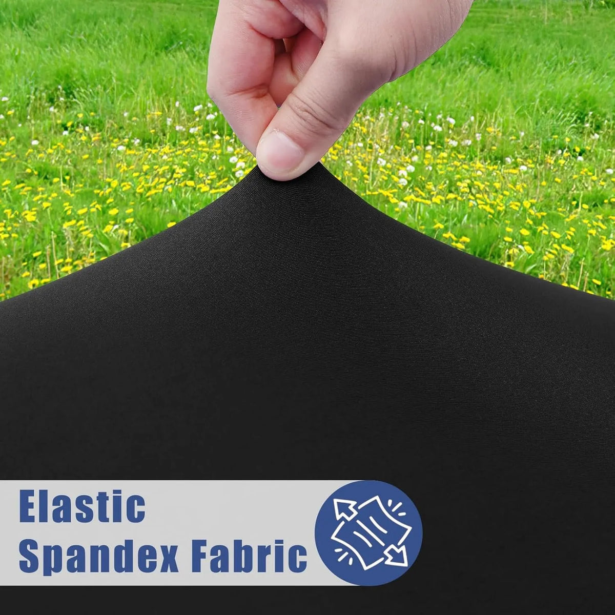 🎉Stretch Fabric Table Top Cap Cover – Elastic Edge, Waterproof & Reusable