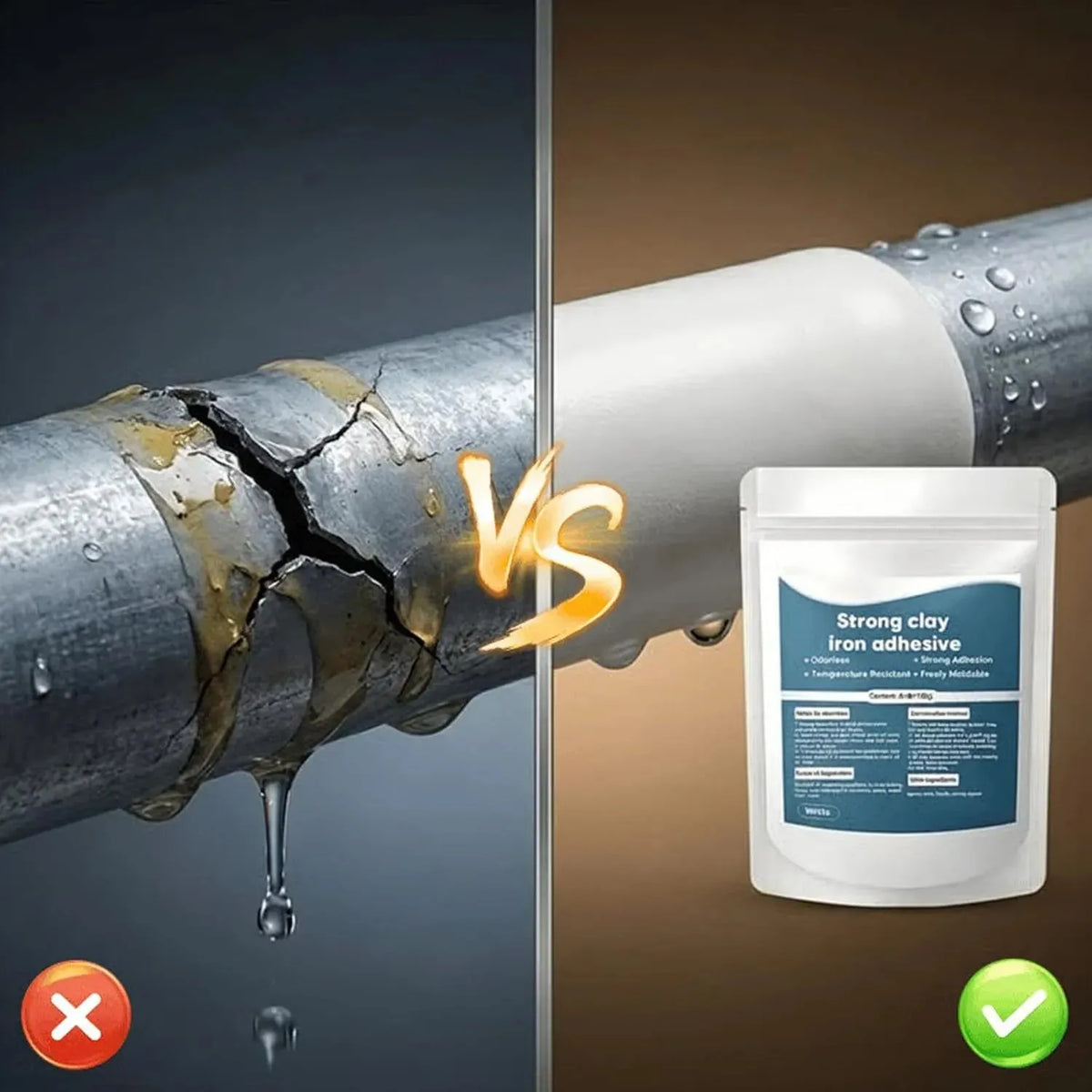 🔥 HOT SALE 🔥GET 49% OFF NOW🔥 Waterproof Heat-Resistant Epoxy Putty Repair Kit