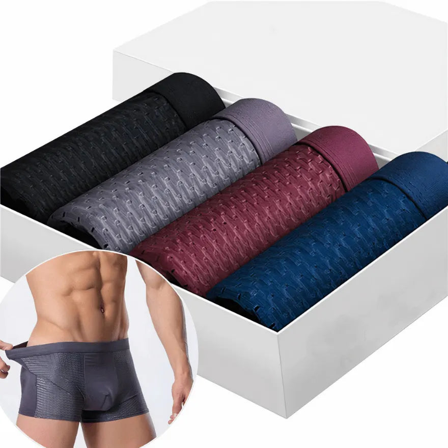 🔥HOT SALE🔥BAMBOO FIBRE BOXER SHORTS - FOR ALL-DAY COMFORT