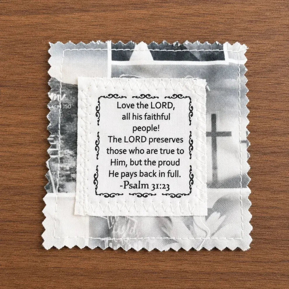 🎁Last Day 49% OFF -✝️Pocket Prayers Fabric Panel
