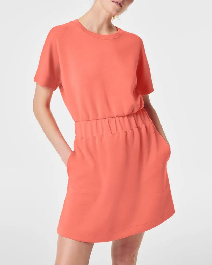 AirEssentials Cinched T-Shirt Dress