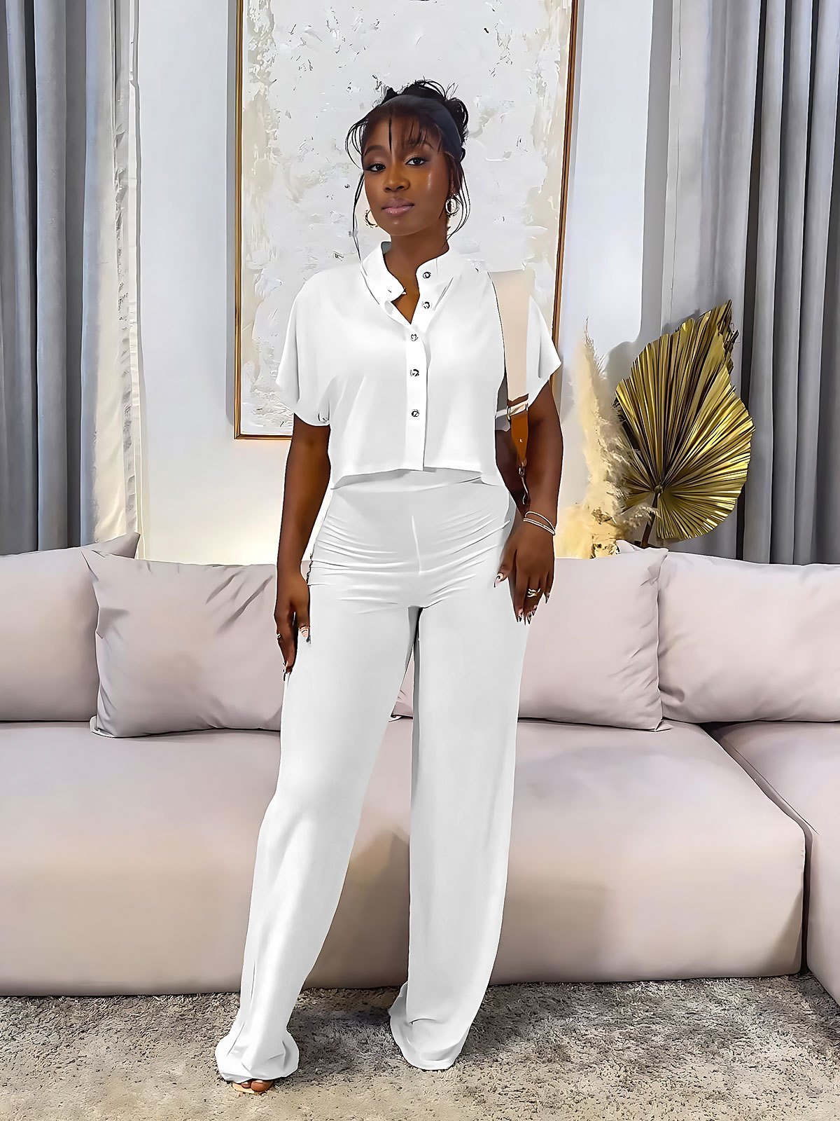 Temperament casual two piece set - buy 2 sets free shipping