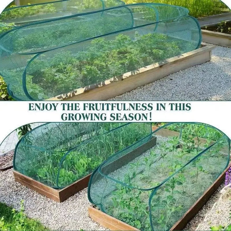 🔥HOT SALE🔥⏳Limited-time 49% off⏰Pop-Up Plant Protection Mesh Cover🌱🛡️