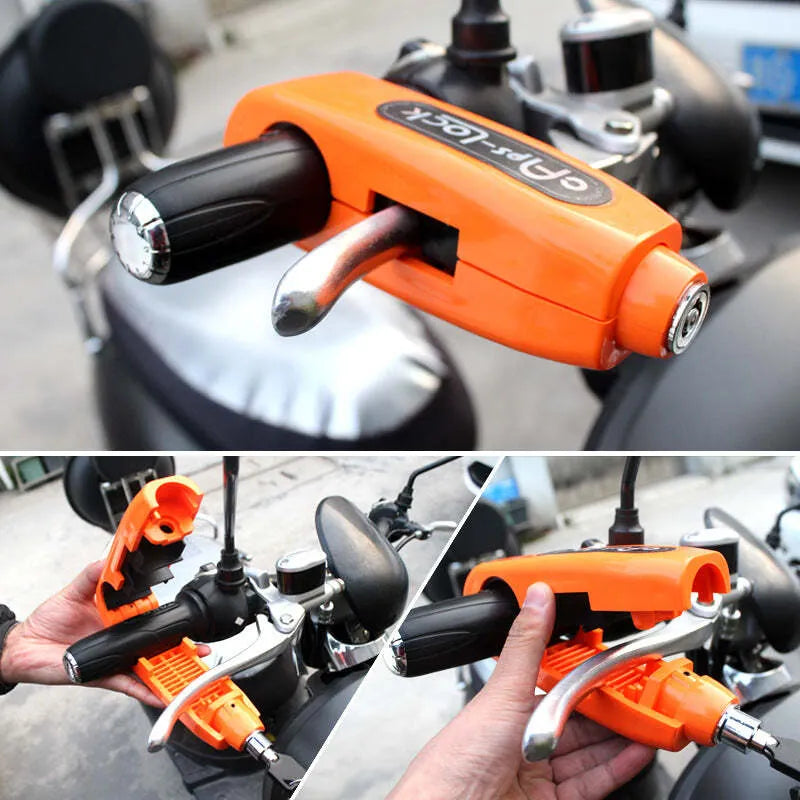 [🔥 Last day 50% OFF]CapsLock Effective Motorcycle Grip Lock Security