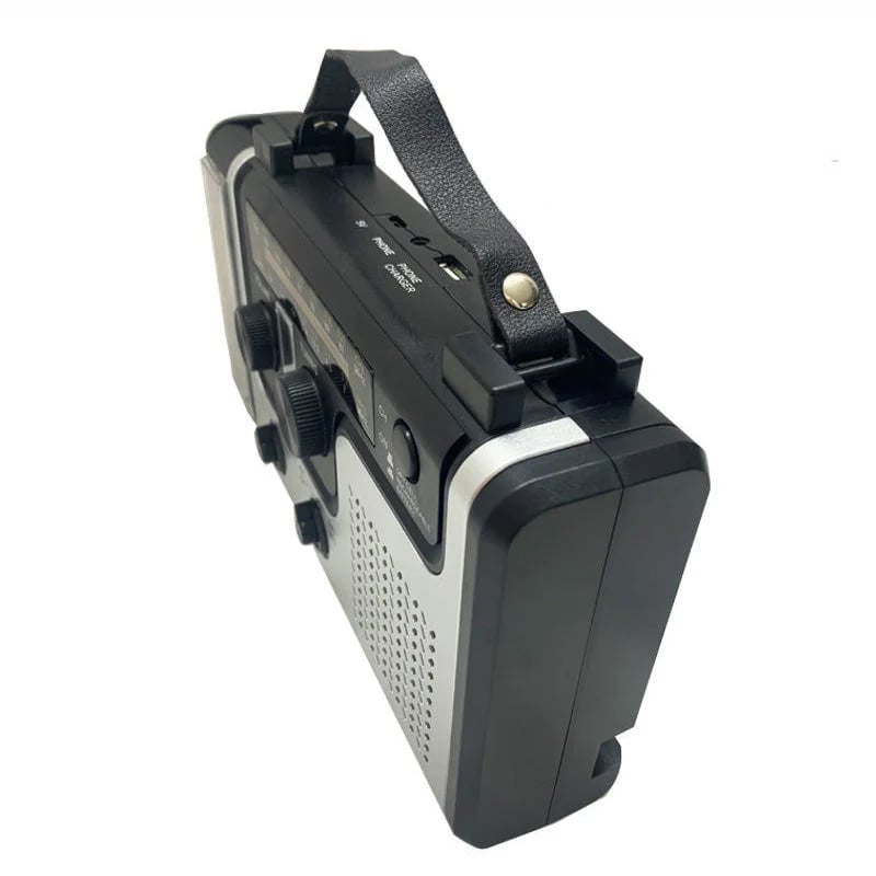 🎉Portable Hand-Cranked Emergency Radio Flashlight