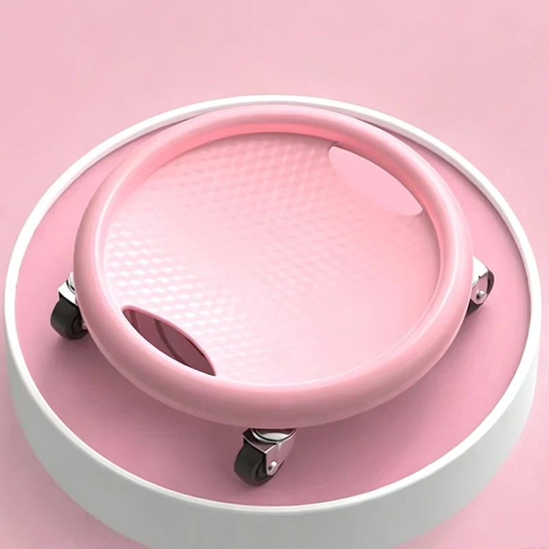 🎉Abdominal Roller Wheel Disc with Knee Mat – Stable 💪
