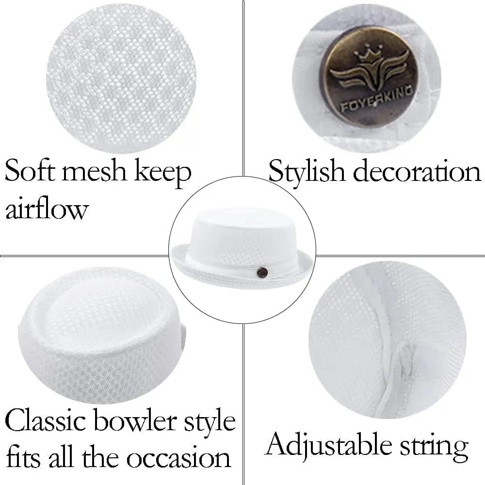 🔥HOT SALE🔥Unisex Breathable Mesh Pork Pie Hat