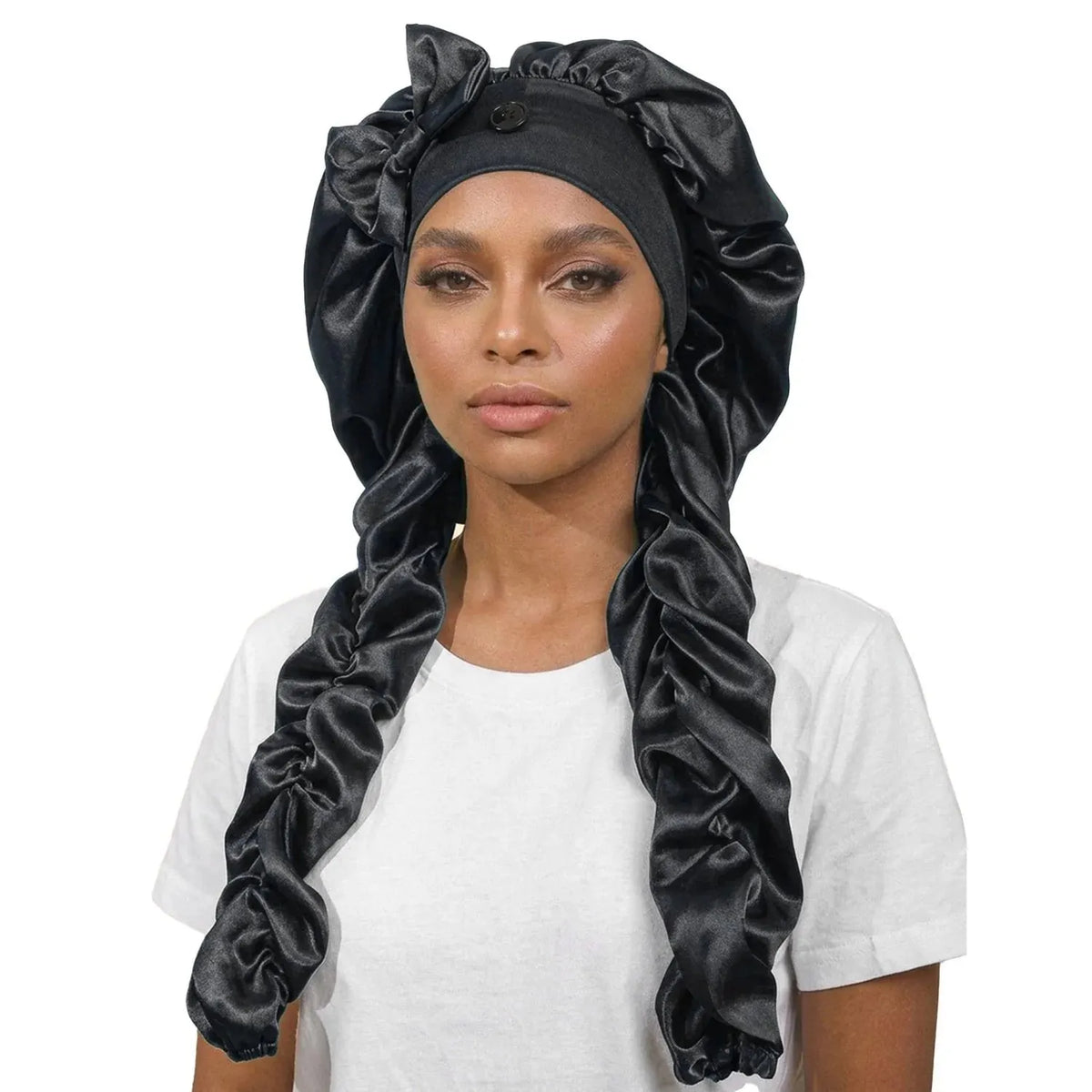 🔥HOT SALE🔥BUY 1 GET 1 FREE🔥 Silk Bonnet for Long Curly Hair