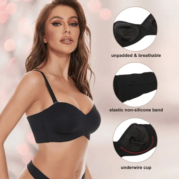⏰LAST DAY BUY 1 GET 1 FREE  ⏰Non-Slip Multi-Way Strapless Bra