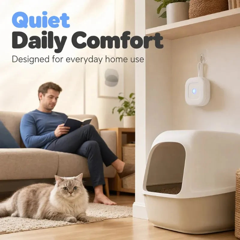 🔥 HOT SALE 🔥Smart Pet Odor Eliminator with Hanging Strap