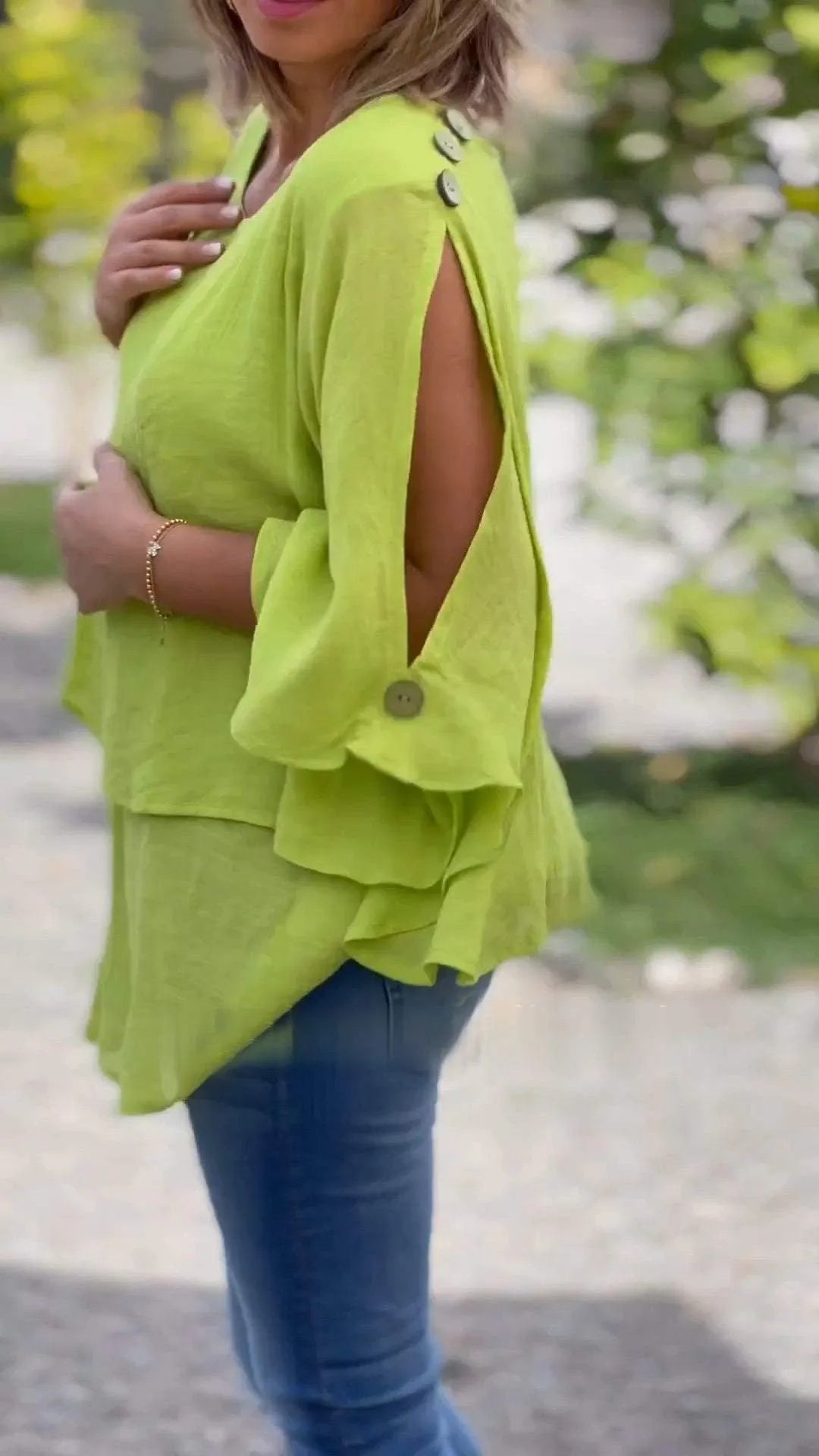 Women Cozy Irregular Top