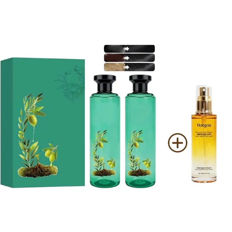 🔥 HOT SALE 🔥Long-Lasting Botanical Essential Oil Hair Dye
