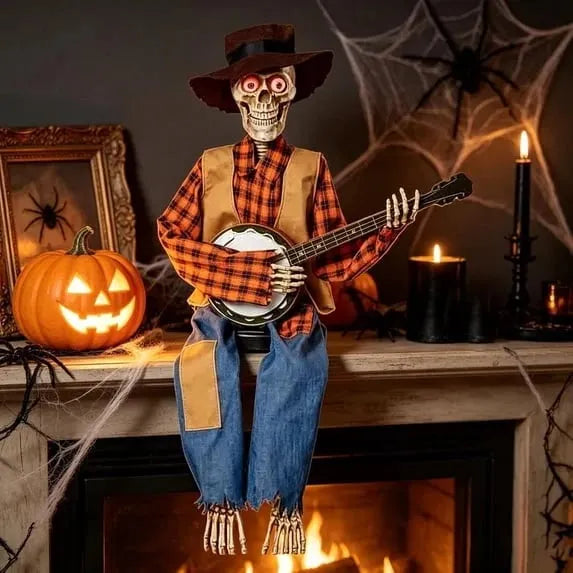🎉💀Funny Dueling Banjo Skeletons