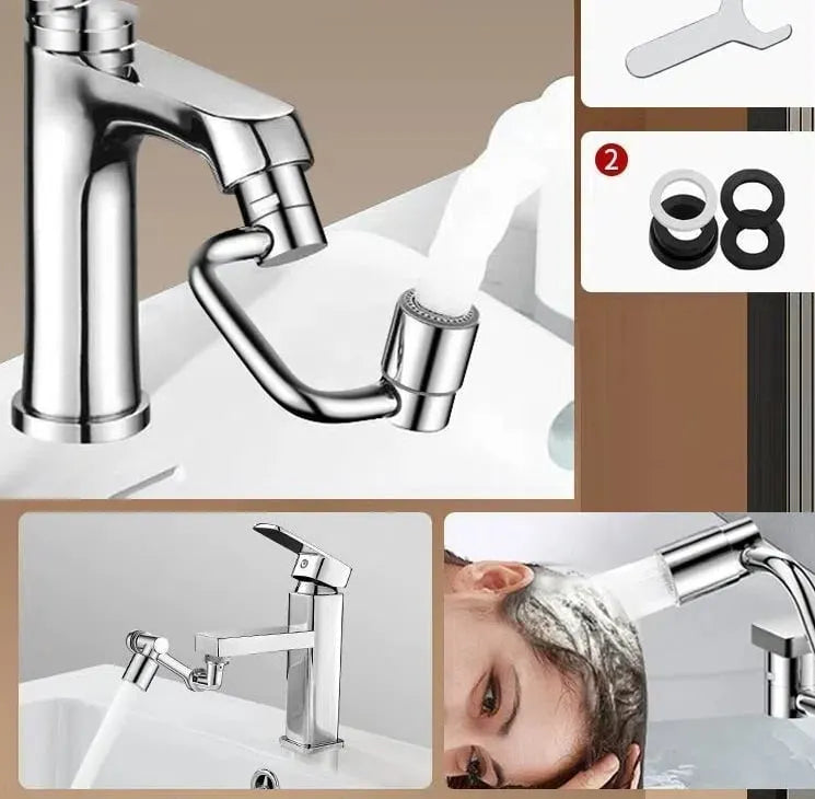 😍1440° Rotatable Faucet Aerator Extension