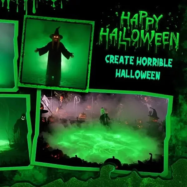 🎉Green Swamp Module / Vertical Laser Projector for Halloween 🎃