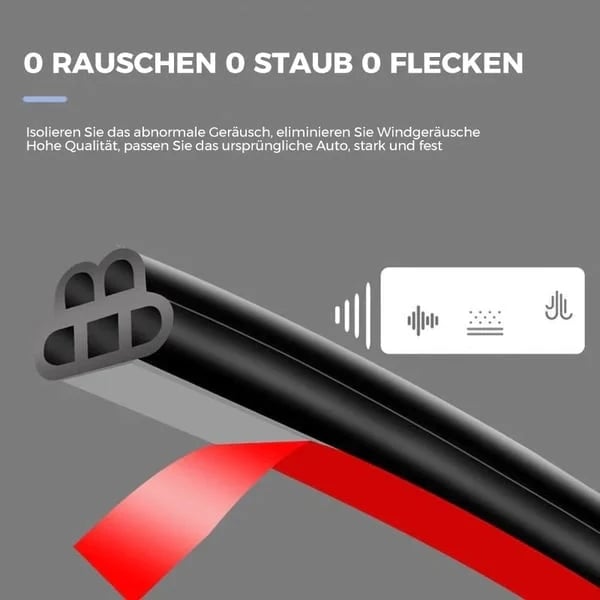 🎉(🎁2026-Christmas Hot Sale🎁)Soundproof weatherstrip for cars