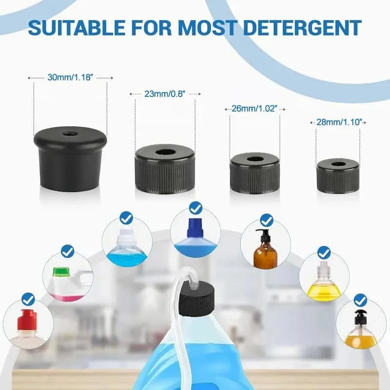 🔥HOT SALE🔥✨ Sink Soap Dispenser Extension Tube Kit – Connects to Bulk Containers, Smooth Pump, Universal Fit 🚰