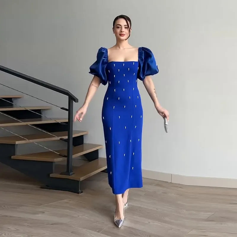 Retro Polka Dot Dress