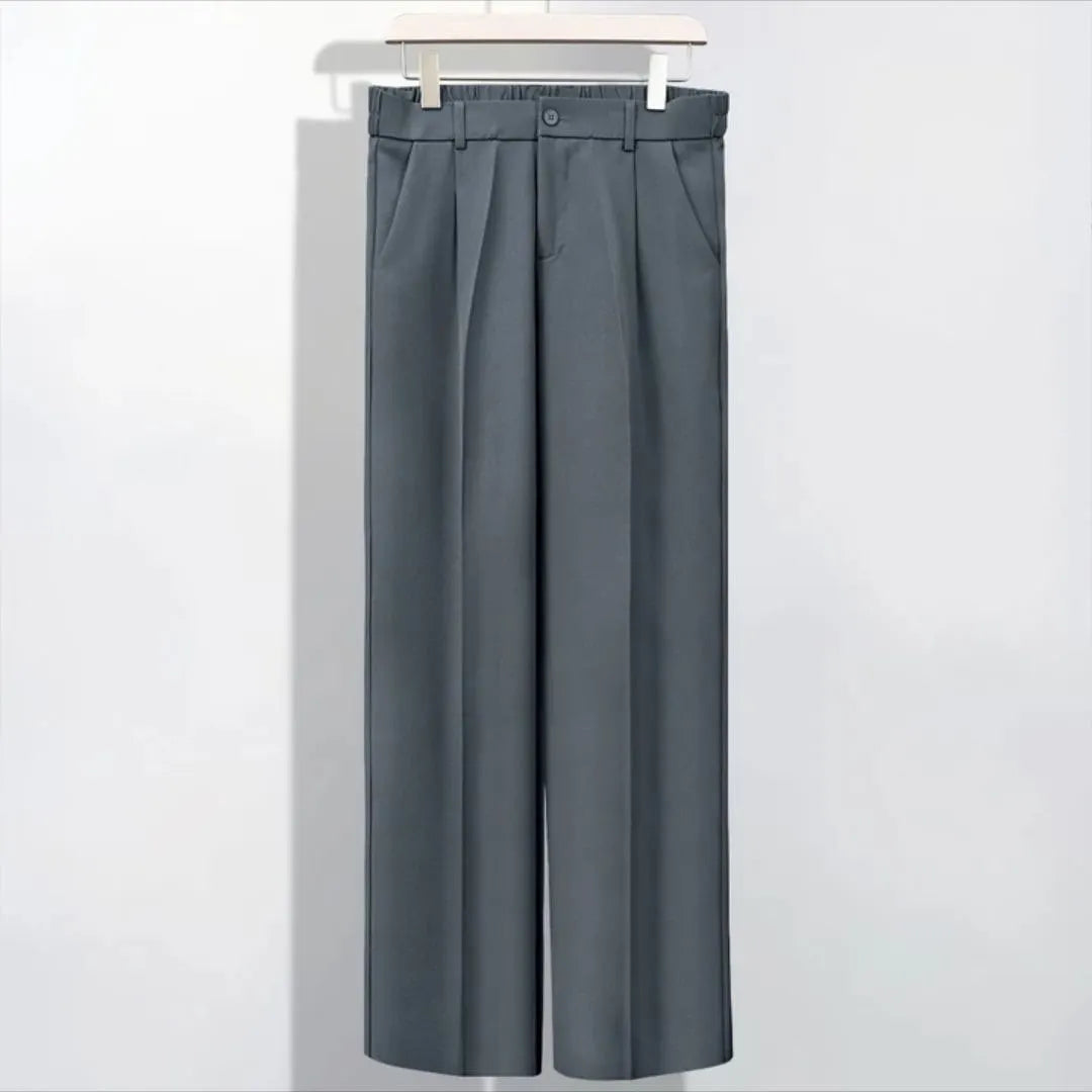 ice Silk Straight Leg Pants (Buy 2 pieces for free shipping)
