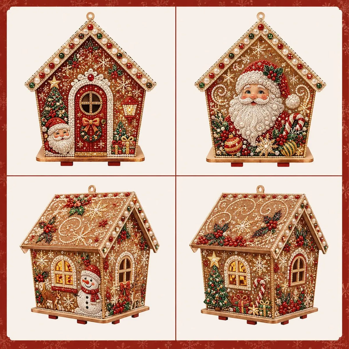 🎉 Plymagic DIY Pearl Art - Christmas Collection