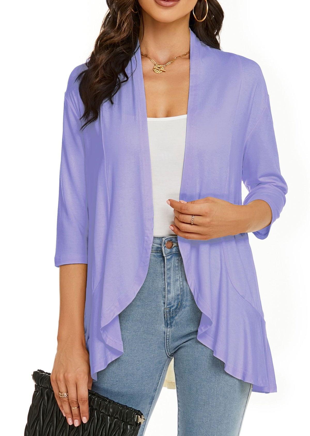 NEW🔥 Women's Casual Lightweight Open Front Cardigans