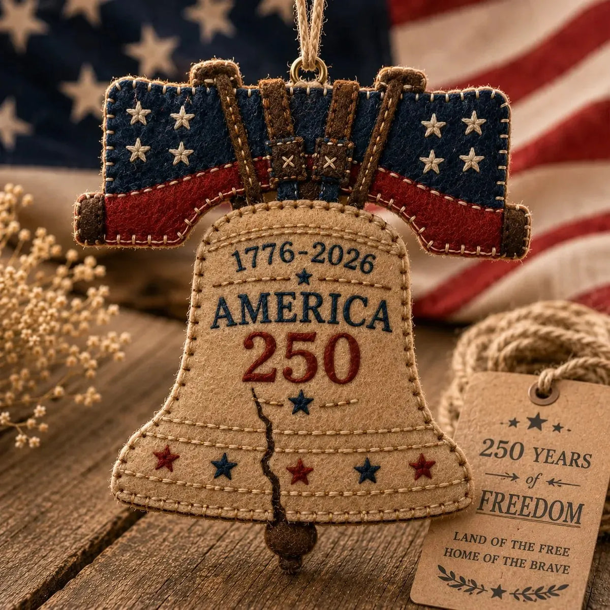 🔥Last Day 49% OFF - 🦅America 250 DIY Felt Ornament Kit
