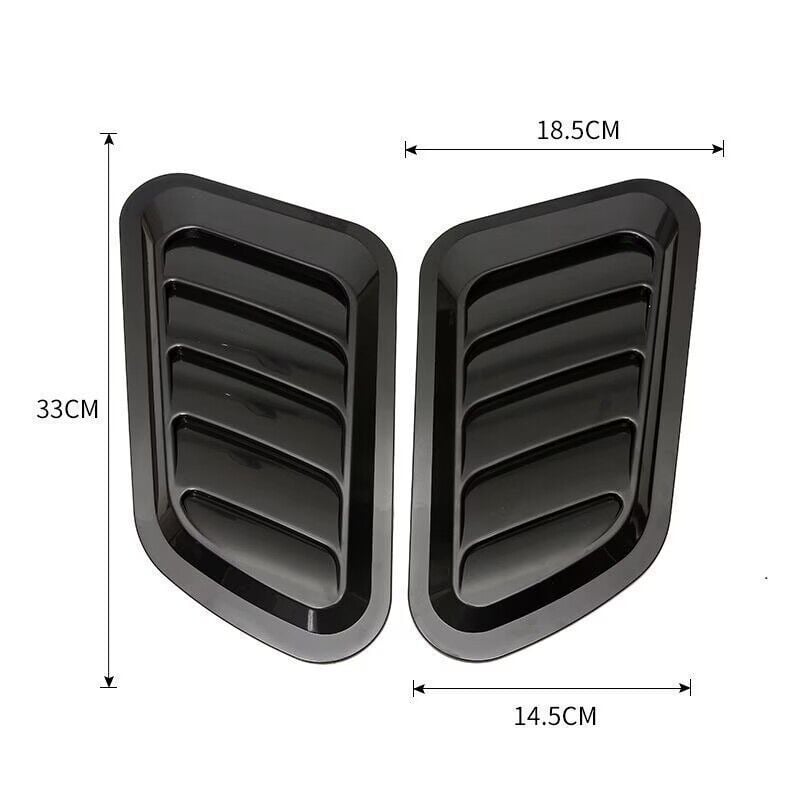 🎉🏎️🔥 2PCS Universal Hood Air Vents