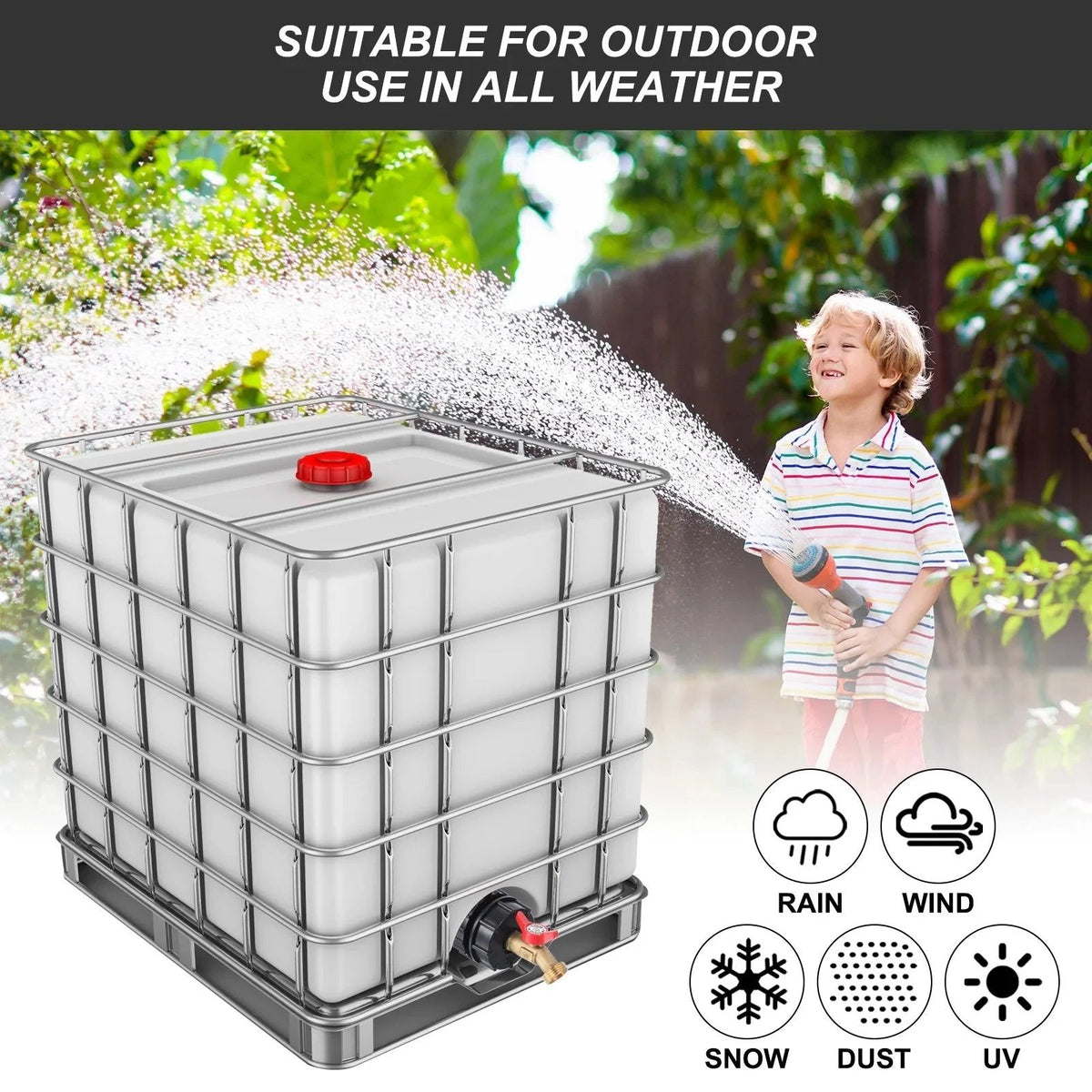 🎉 275-330 Gallon IBC Tote Tank Adapter