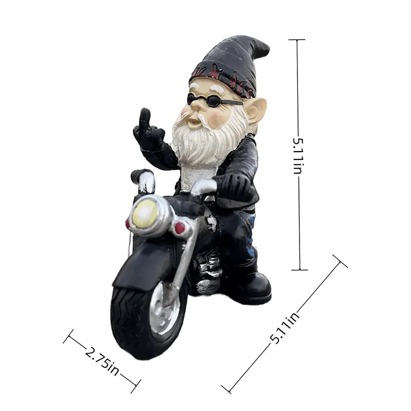 Middle Finger Dwarf Motorcycle😂