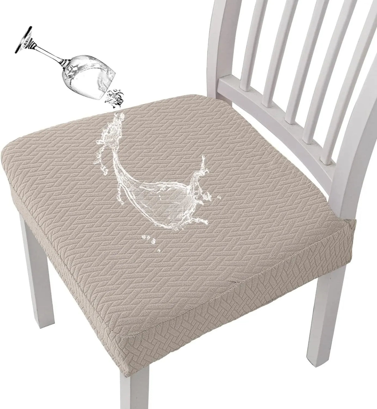 Waterproof Jacquard Chair Covers