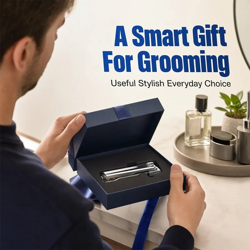 🔥HOT SALE🔥360-Degree Rotating Stainless Steel Nail Clipper