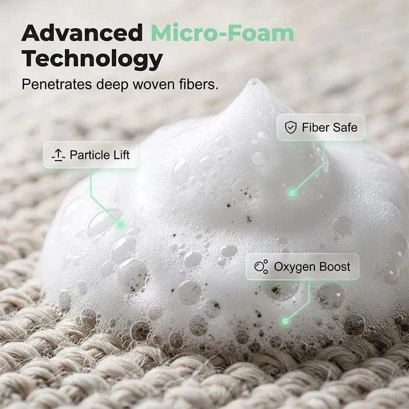 🔥HOT SALE🔥⏳ Limited Time Buy 2 Get 1 Free - 50% OFF! ✨Waterless Carpet Foam Stain Remover with Towel
