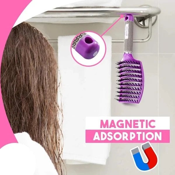 DETANGLER BRISTLE NYLON HAIRBRUSH 🔥BUY 3 GET 1 FREE LAST DAY🔥